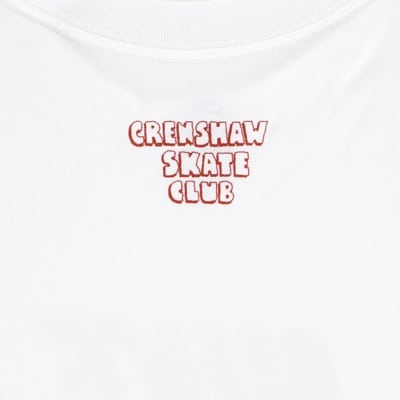 Crenshaw Skate Club White T-Shirt - GBNY