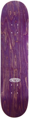 Tactics Oval Logo Skateboard Deck - purple - view large