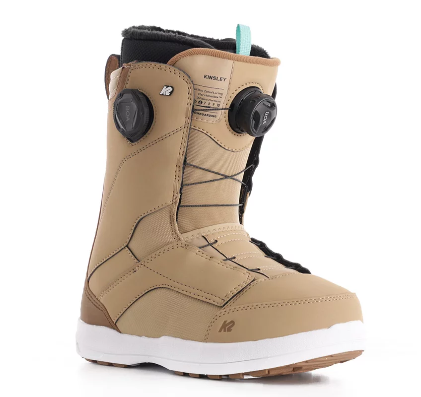 K2 Women's Kinsley Snowboard Boots 2024 - tan | Tactics