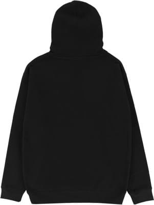 Anti Hero Basic Pigeon Round Embroidered Hoodie black grey Tactics