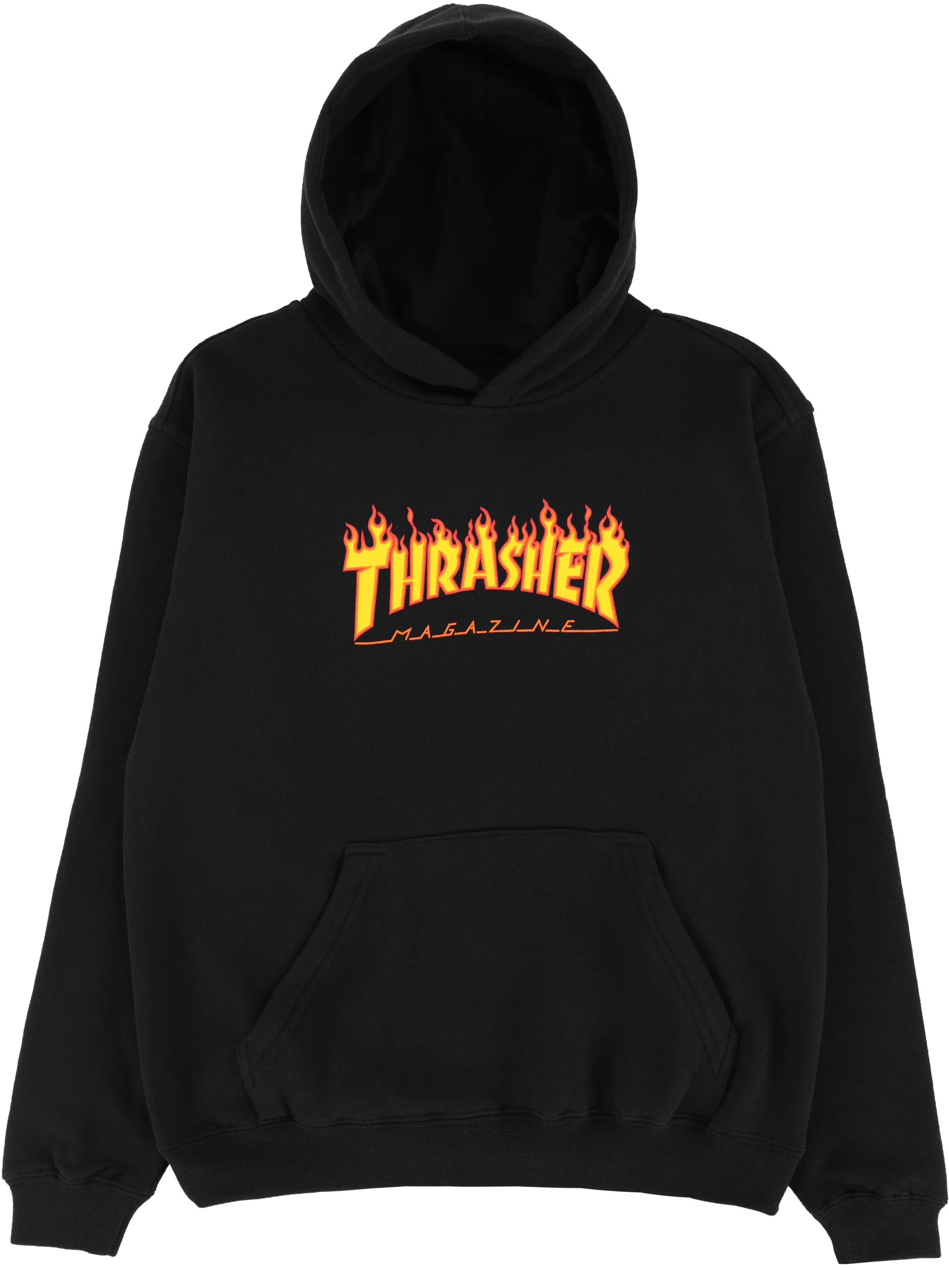 Thrasher Hoodie Flame HD Wmn (black)