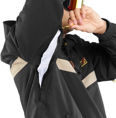 Volcom Longo Pullover Jacket black Tactics