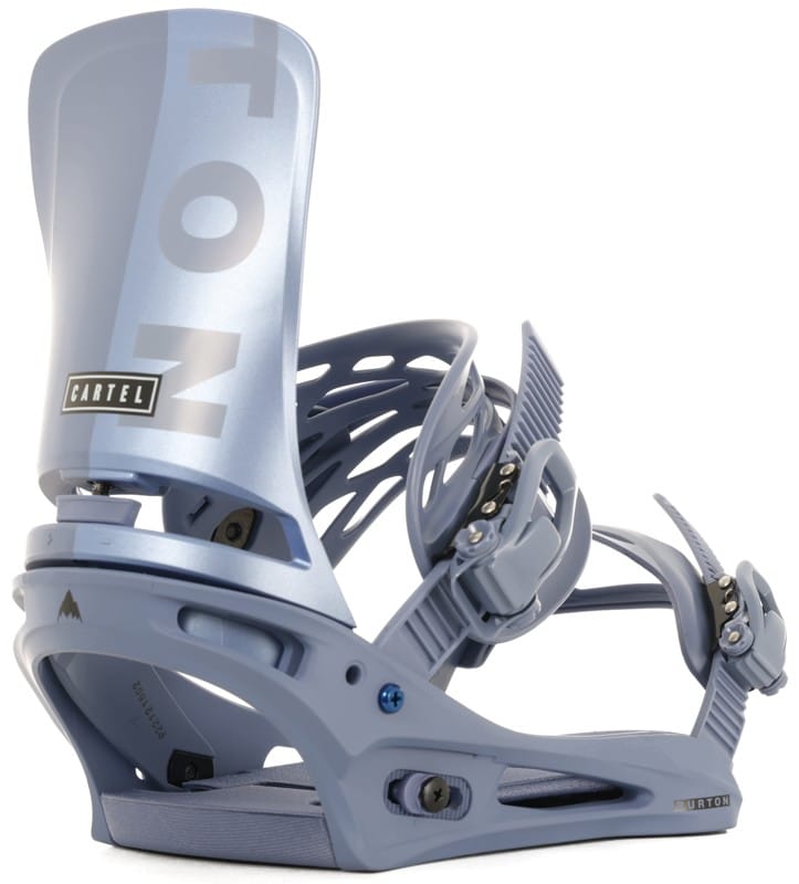 Burton Cartel Re:Flex Snowboard Bindings 2024 - Slate Blue/logo | Tactics