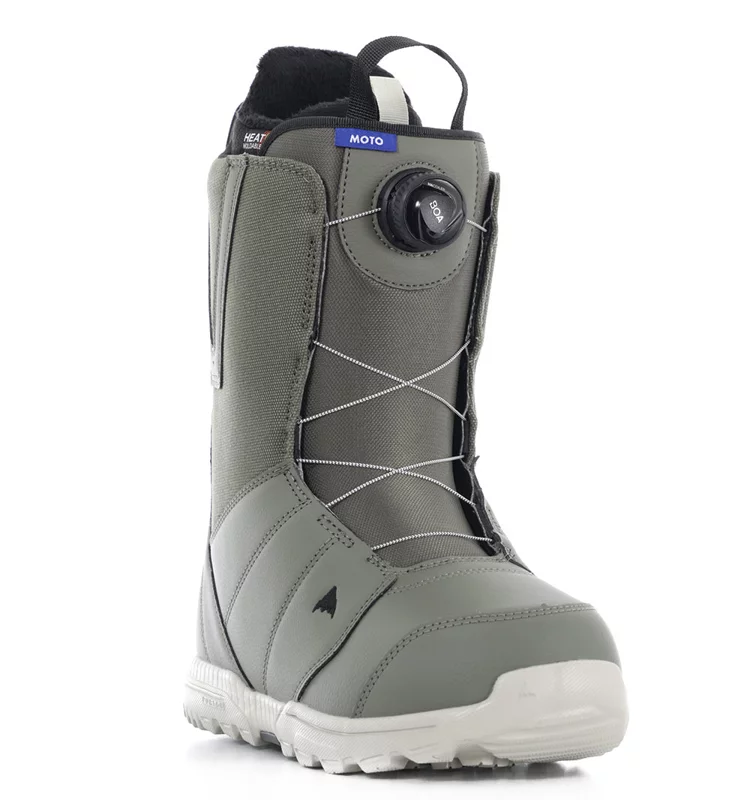 Burton Moto Boa Snowboard Boots 2024 forest moss Tactics