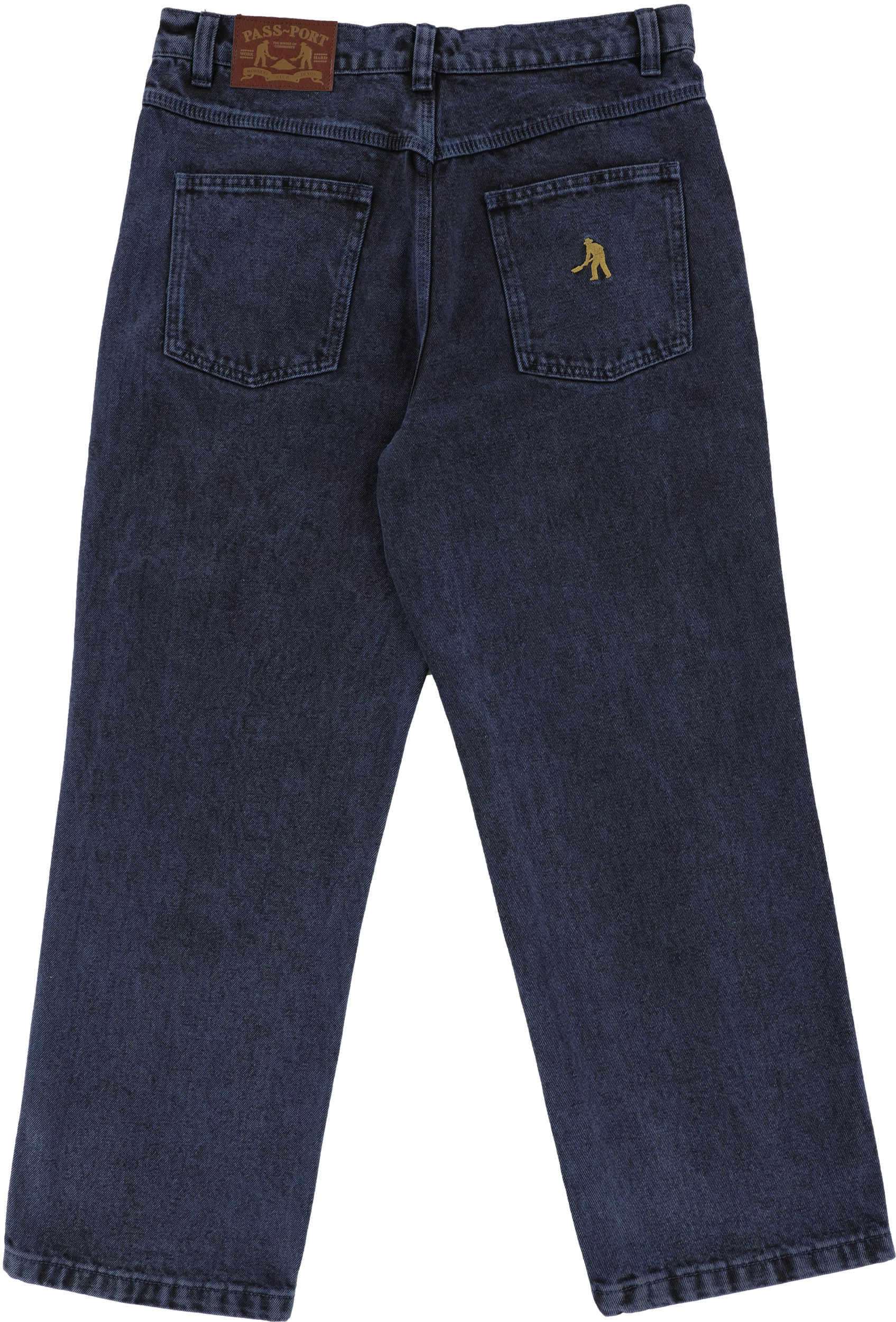 Passport Workers Club Jeans - over-dye navy | Tactics