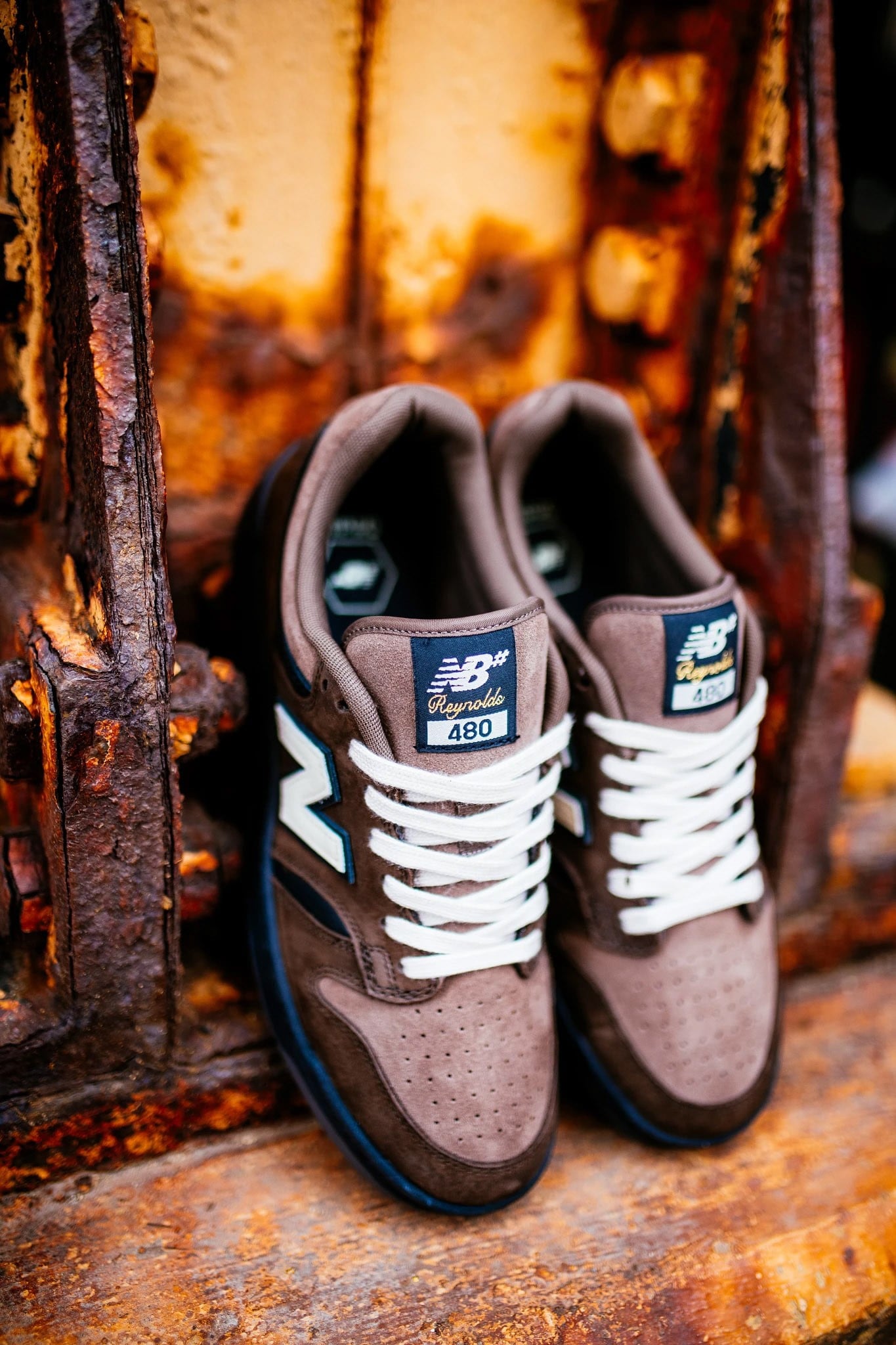 New Balance Numeric 480 Skate Shoes - (andrew reynolds) chocolate/black ...