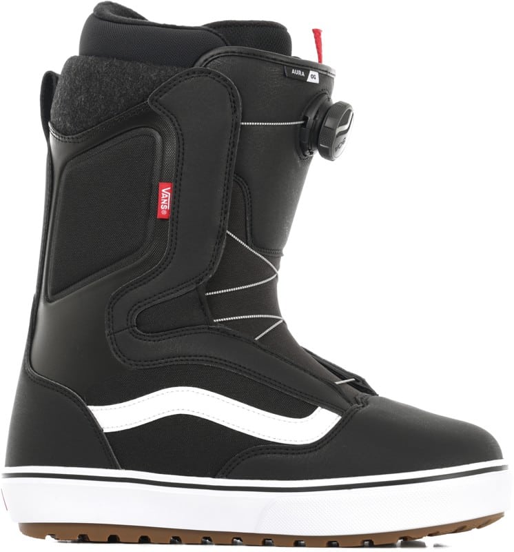 Vans Aura OG Snowboard Boots 2024 - black/white | Tactics