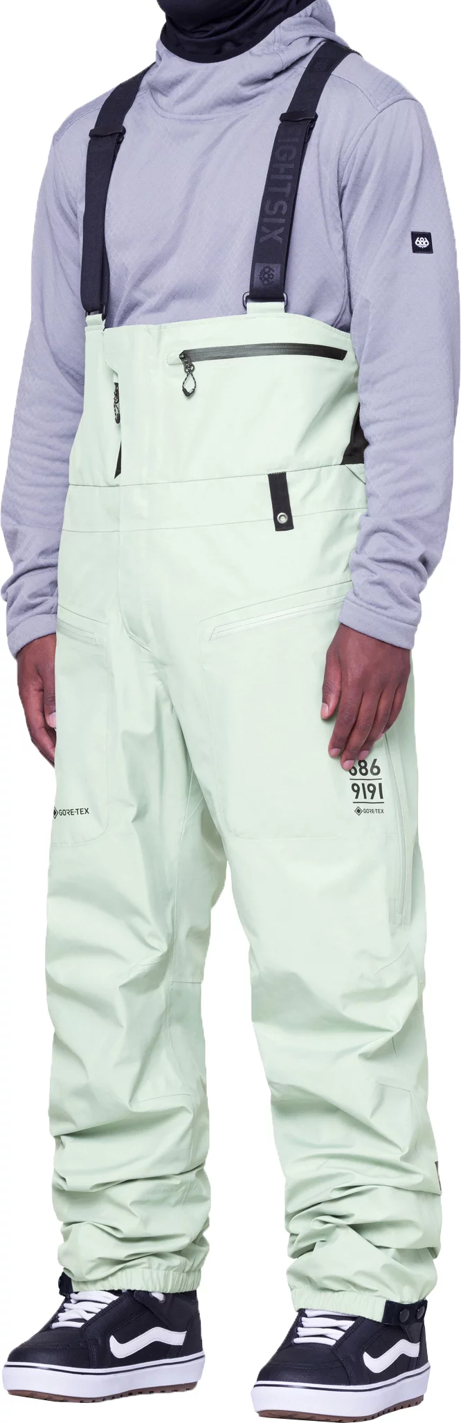 686 GORE-TEX 3L ATV Bib Pants - dusty sage | Tactics