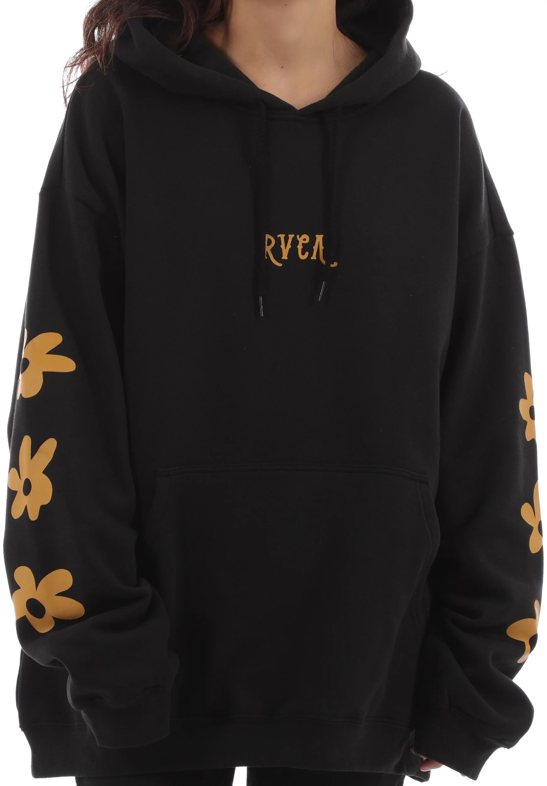 RVCA Women s Daisy Hoodie rvca black Tactics