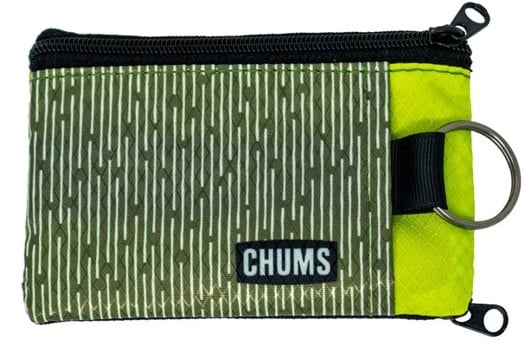 Chums Surfshorts LTD Wallet - green/white lines - view large