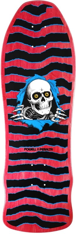 Powell Peralta Ripper 975 Geegah Skateboard Deck Red Stain Tactics 8796