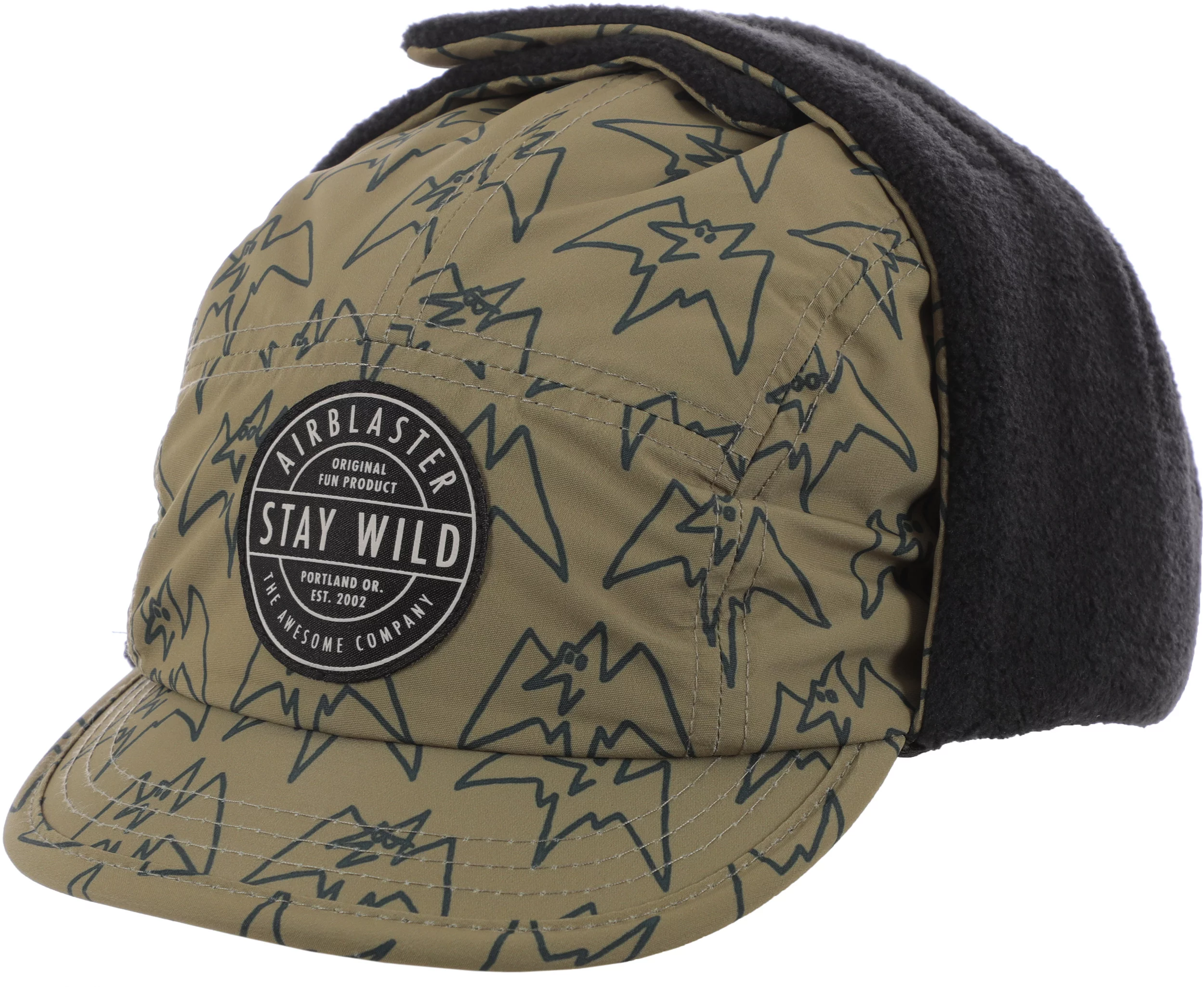 Airblaster Air Flap Cap Hat tan terry Tactics