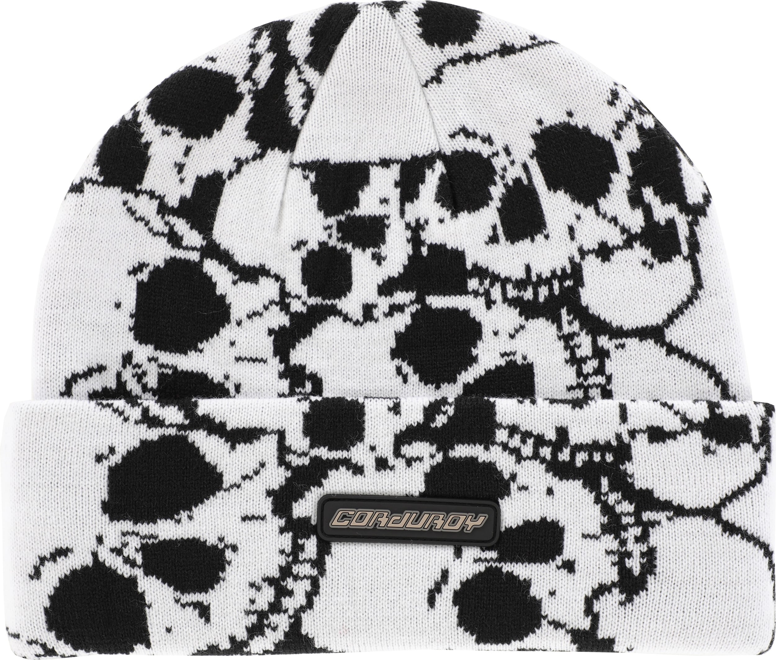 Corduroy Pile Beanie White Tactics