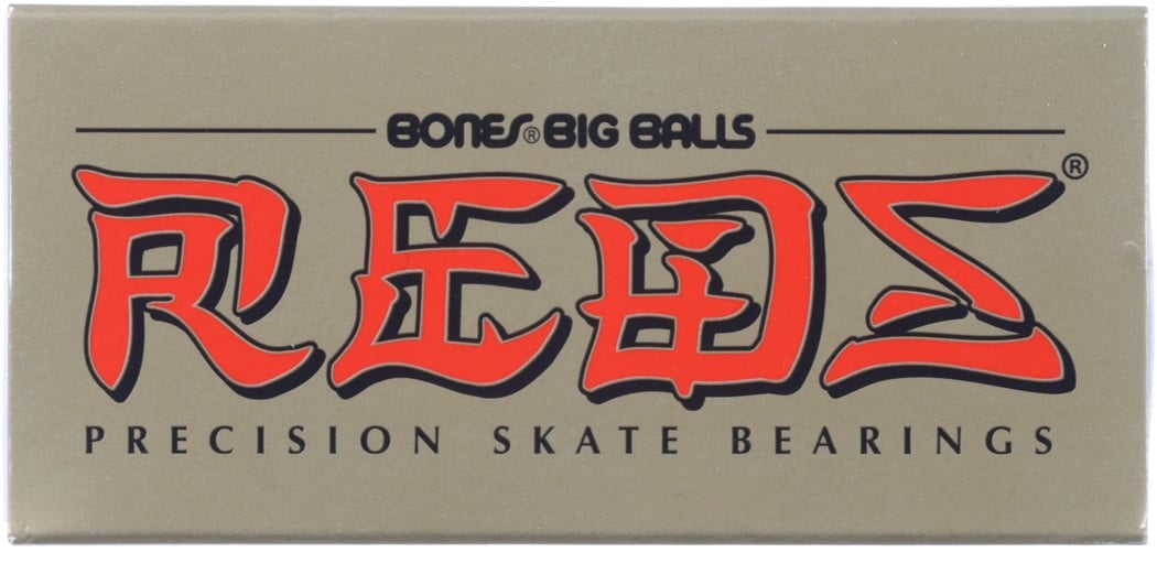 Bones Bearings Big Balls Reds Skateboard Bearings | Tactics