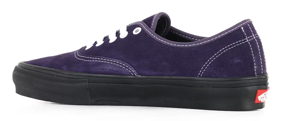 Vans Skate Authentic Shoes - pig suede dark purple/black | Tactics