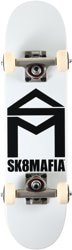 SK8MAFIA House Logo 6.0 Micro Complete Skateboard - white