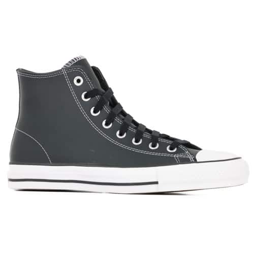 Converse Chuck Taylor All Star Pro High Skate Shoes leather black white black Tactics