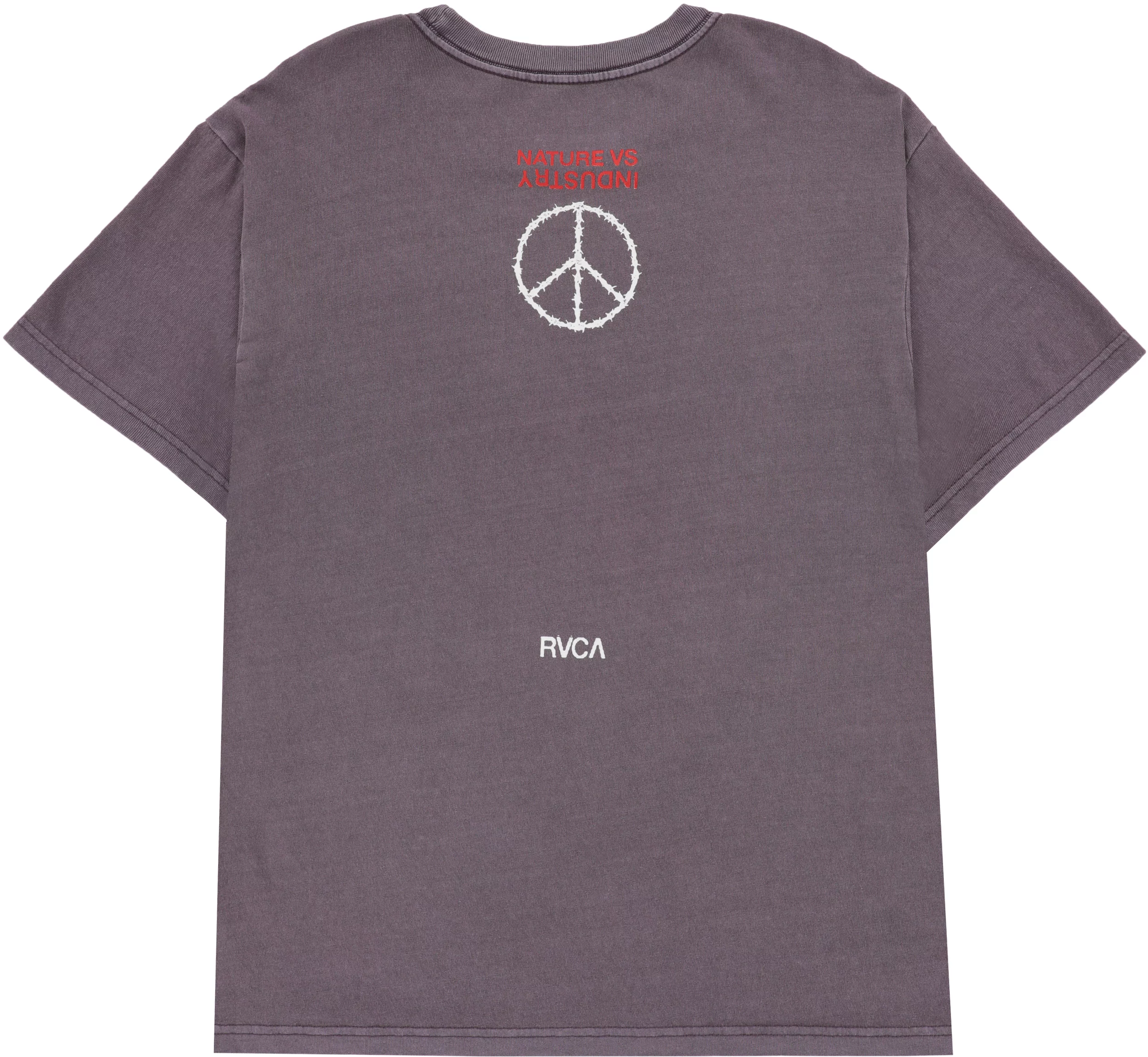 RVCA Conflict T-Shirt - dark plum