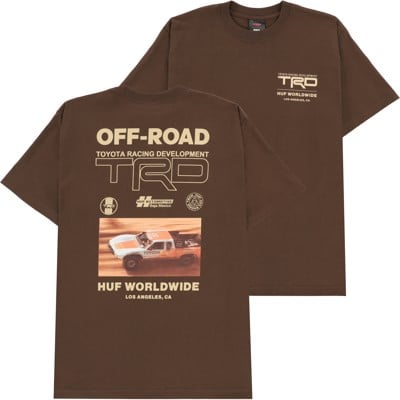 HUF TRD Off-Road T-Shirt - chocolate - view large