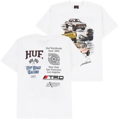 HUF TRD Toyota Racing T-Shirt - white - view large