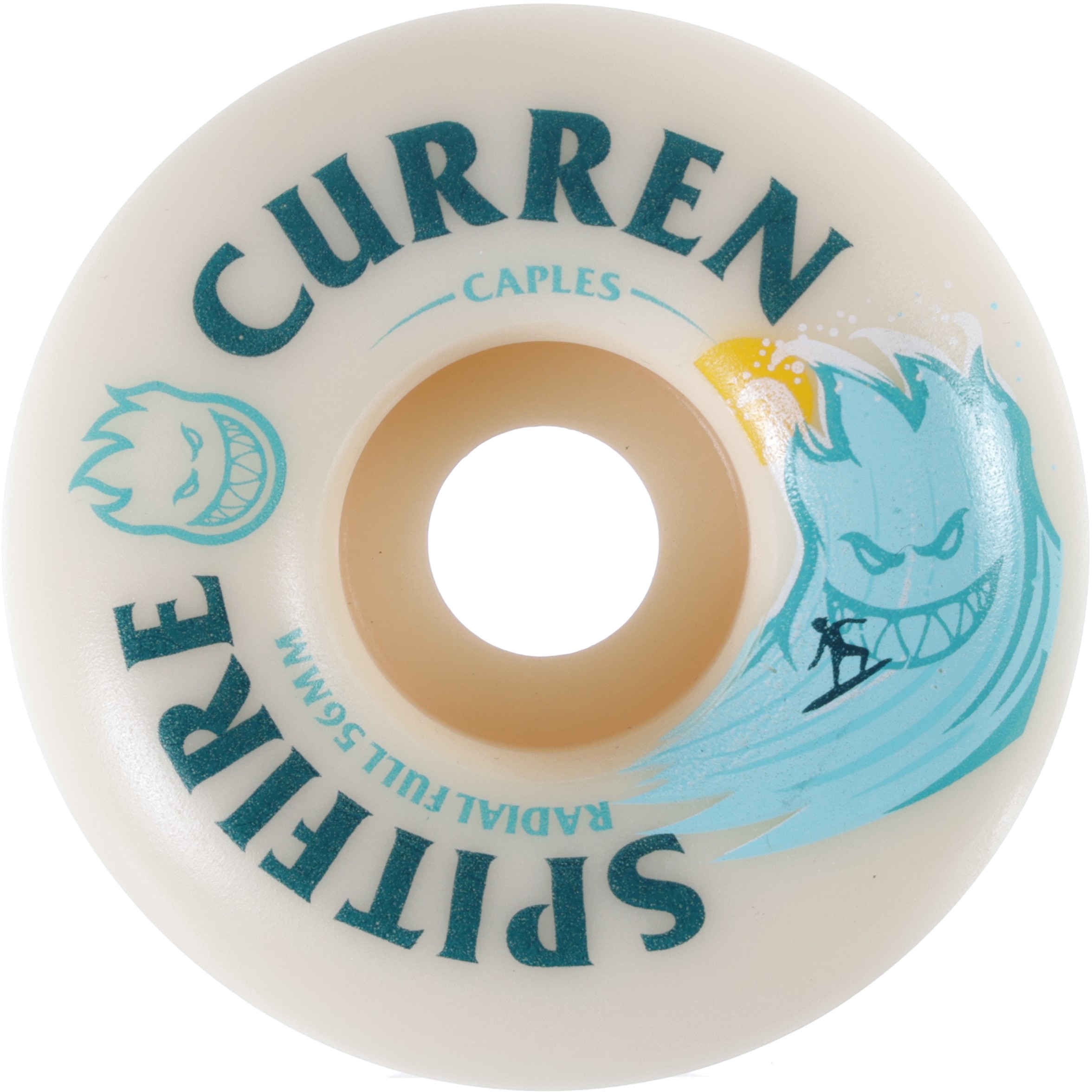 Spitfire Curren Caples Pro Formula Four Radial Full Skateboard Wheels ...