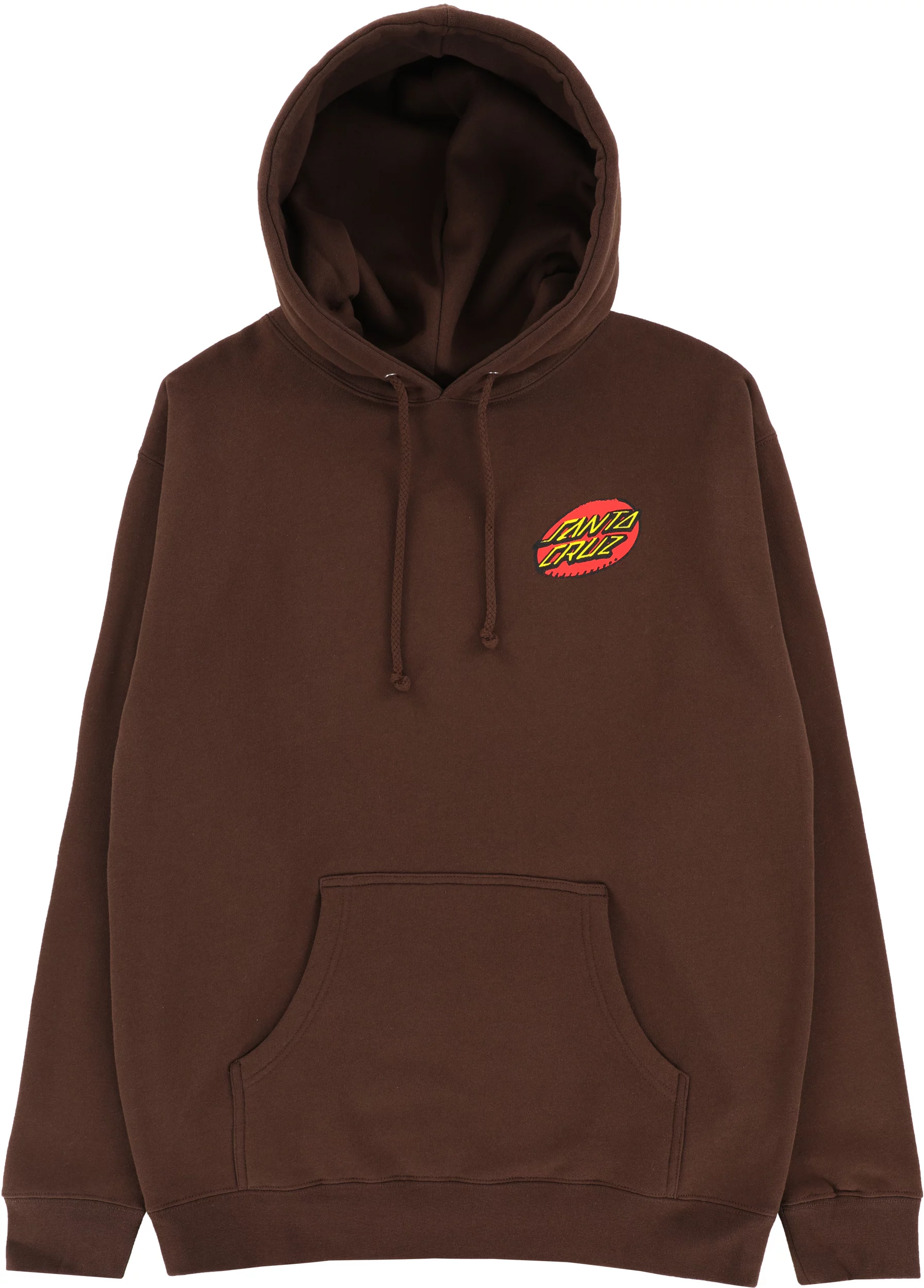 Santa Cruz Creep Dot Hoodie brown Tactics