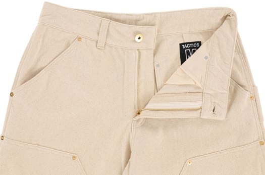 Tactics Double Knee Pants - natural canvas