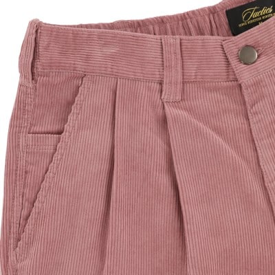 WACKO MARIA Double Pleated Corduroy Trousers in Brown | FWRD