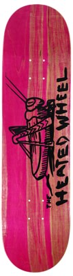 The Heated Wheel Grasshopper 8.25 Skateboard Deck - pink - view large