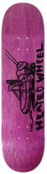 The Heated Wheel Grasshopper 8.25 Skateboard Deck - purple