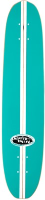 The Heated Wheel Baja 6.0 Polarizer Shape Skateboard Deck - aqua - view large