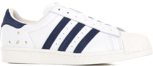 Adidas Superstar ADV Skate Shoes - (pop trading co) footwear white ...
