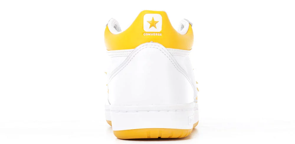 Converse Fastbreak Pro Skate Shoes white light yellow white