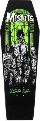 Zero Misfits Zero A.D 10.5 Coffin Shape Skateboard Deck - view large