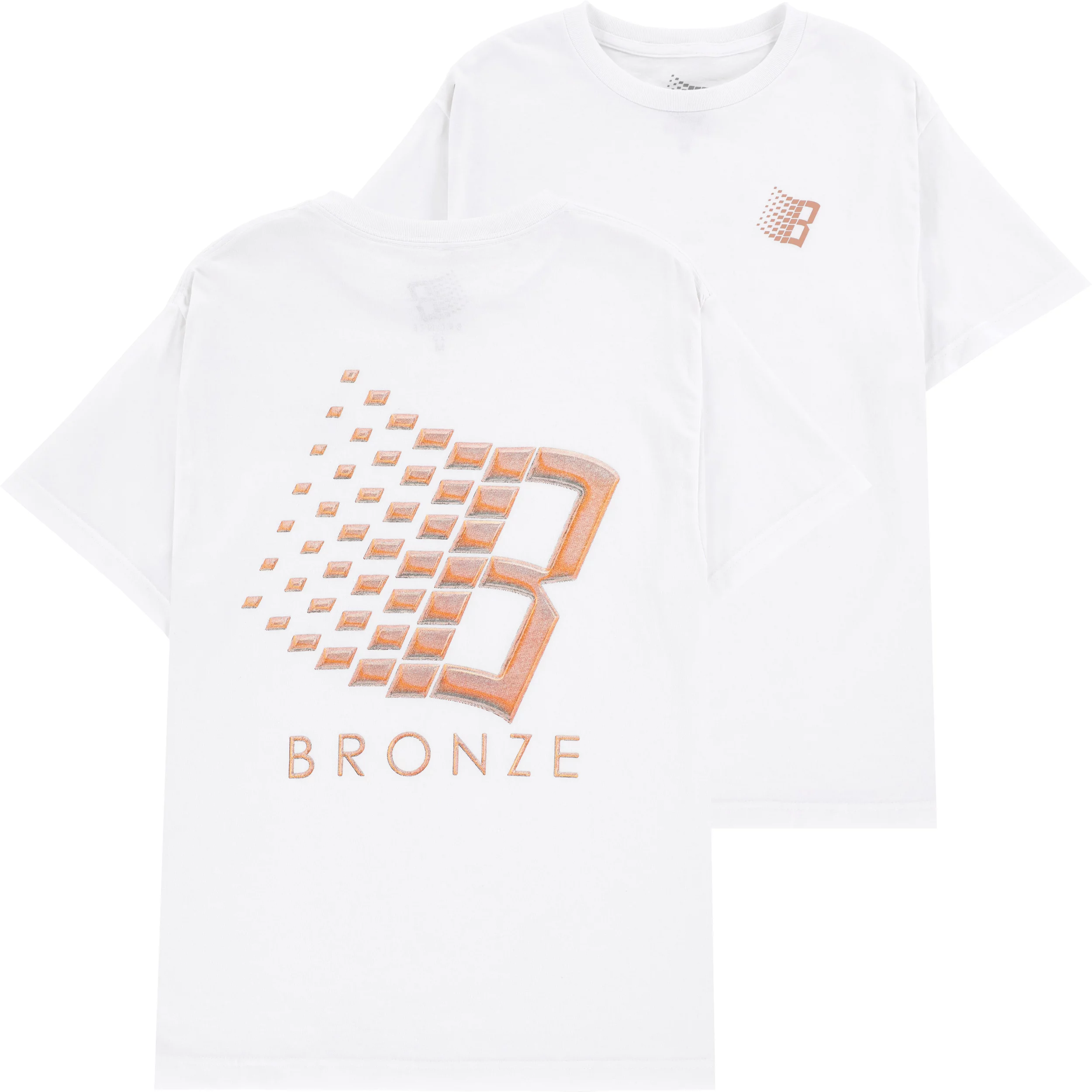 Bronze 56k Balloon Logo T-Shirt - white | Tactics