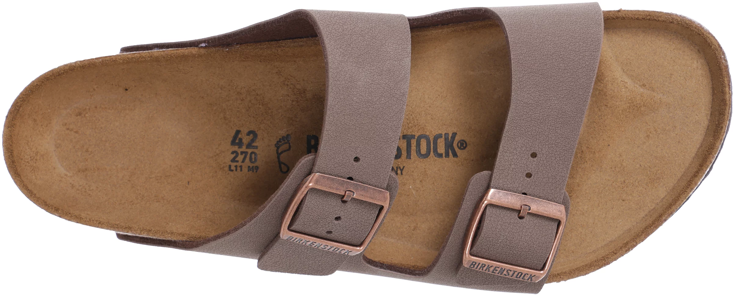 Birkenstock arizona birkibuc hot sale sandal mocha