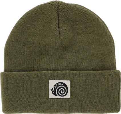 Spiral Wax Co Brain Beanie - olive - view large