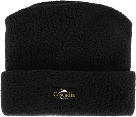 Tactics Cascadia Sherpa Beanie - black - view large