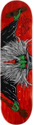Blood Wizard Flying Wizard 8.5 Skateboard Deck - red