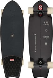 Globe Sun City 2 31.5 Surf Skate Complete Cruiser Skateboard - astro red