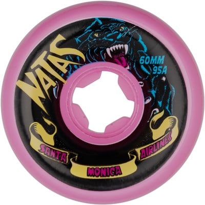 Slime Balls Natas Panther Vomits Skateboard Wheels - pink (95a) - view large