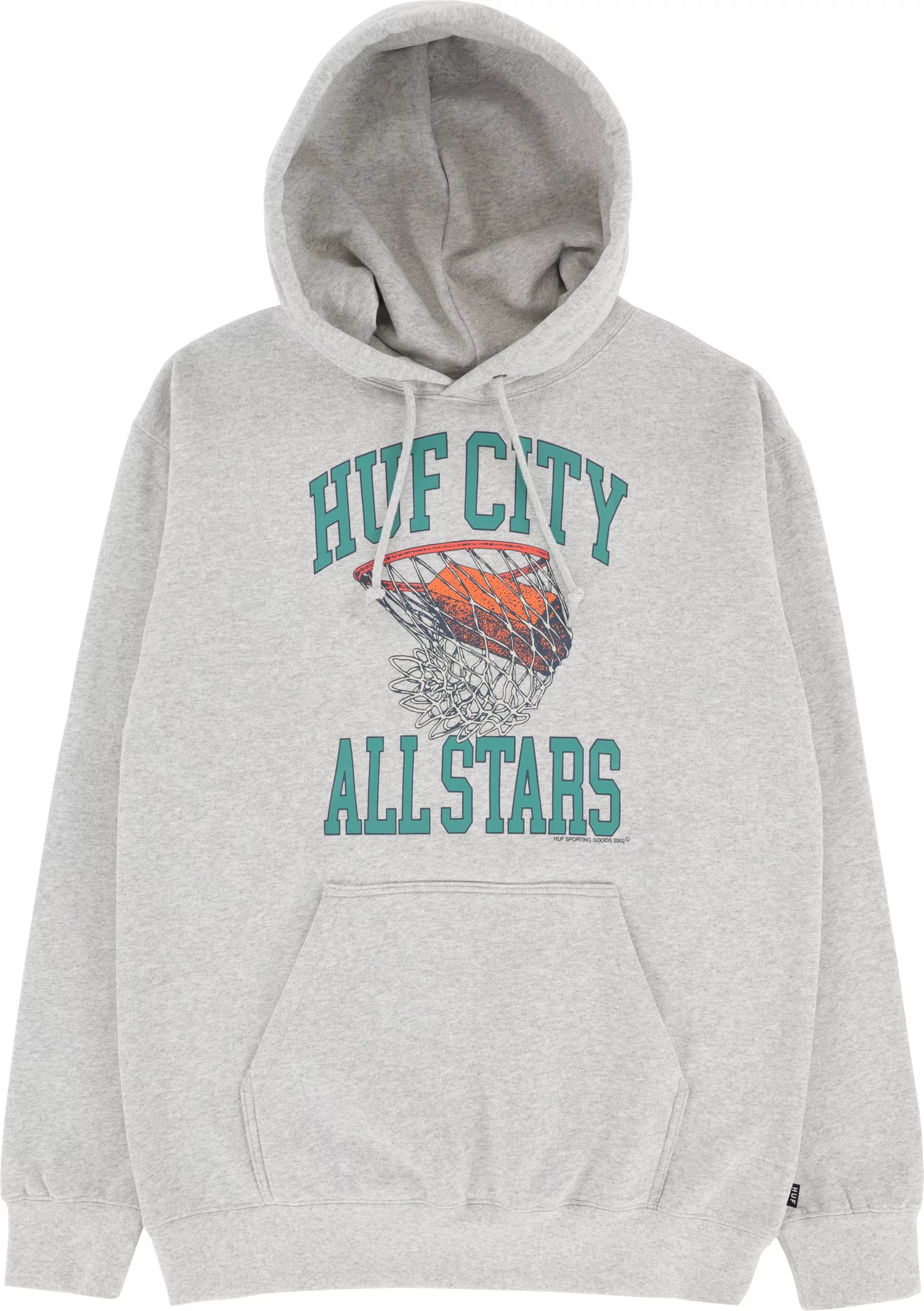 Grey huf online hoodie