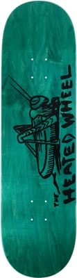 The Heated Wheel Grasshopper 9.0 Skateboard Deck - teal - view large