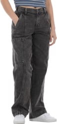 Dickies Women's Newington Cargo Pants - black heritage wash