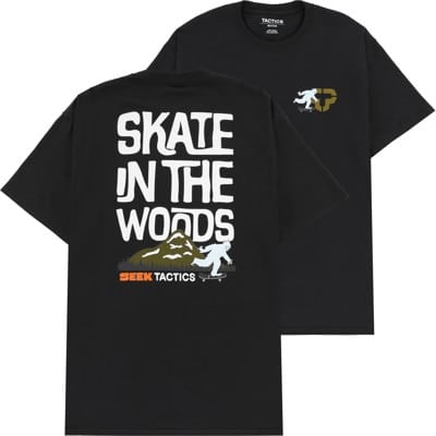 Tactics Seek x Tactics T-Shirt - black - view large