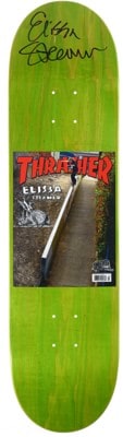 Baker Elissa Steamer Thrasher Cover 8.25 Hand Signed Skateboard Deck - view large