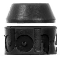 Shortys Doh Doh's Quad Pack Skate Bushings (2 Truck Set) - black