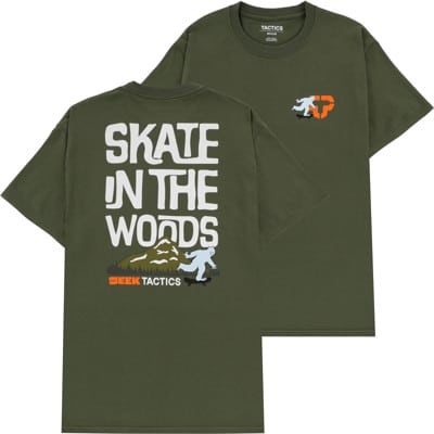 Tactics Seek x Tactics T-Shirt - olive - view large