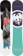 Never Summer Women's Proto Synthesis Snowboard 2025 - navy/teal base