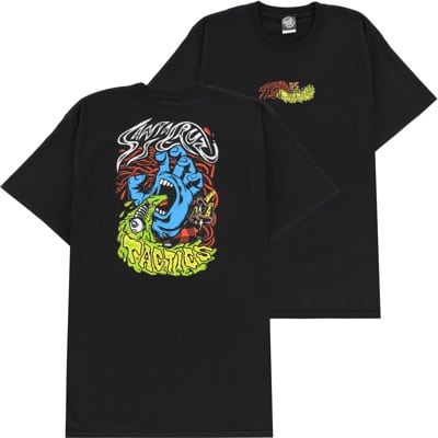 Tactics Santa Cruz Screaming Hand Tactics T-Shirt - black - view large